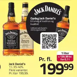 Fleggaard Jack Daniel's (flere varianter) tilbud