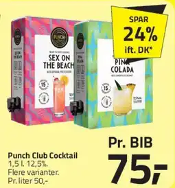 Fleggaard Punch Club Cocktail (BIB) tilbud