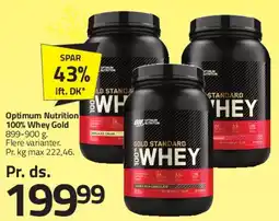 Fleggaard Optimum Nutrition 100% Whey (Gold Standard) tilbud