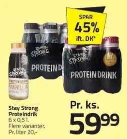 Fleggaard Stay Strong Proteindrink tilbud