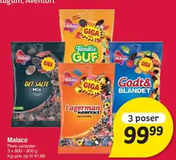 Fakta Tyskland Malaco slikposer (flere varianter) tilbud