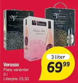Fakta Tyskland Verosso (3 liter) tilbud