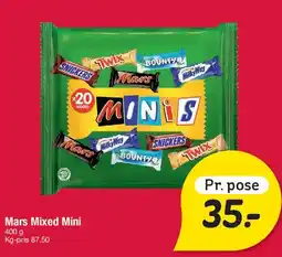Fakta Tyskland Mars Mixed Mini tilbud