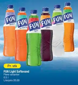 Fakta Tyskland FUN Light Saftevand tilbud