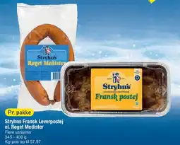 Fakta Tyskland Stryhns - Fransk leverpostej / Røget medister tilbud