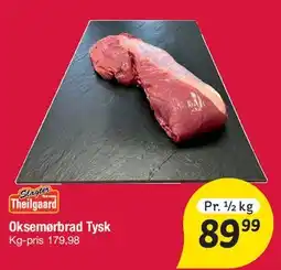 Fakta Tyskland Oksemørbrad Tysk tilbud