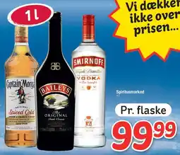 Fakta Tyskland Spiritusmarked (pr. flaske) tilbud