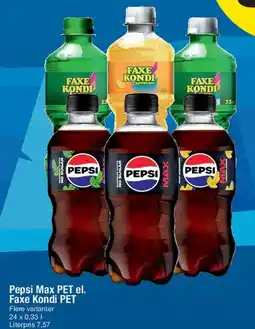 Fakta Tyskland Pepsi Max & Faxe Kondi (PET) tilbud