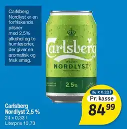 Fakta Tyskland Carlsberg Nordlyst tilbud