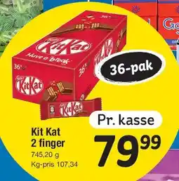 Fakta Tyskland Kit Kat (2 finger) tilbud