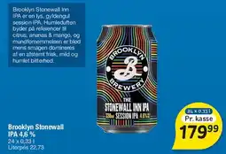 Fakta Tyskland Brooklyn Stonewall IPA tilbud
