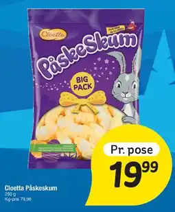 Fakta Tyskland Cloetta Påskeskum (Big Pack) tilbud