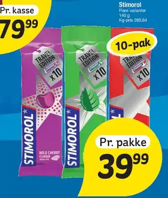 Fakta Tyskland Stimorol tilbud