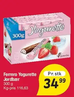 Fakta Tyskland Ferrero Yogurette Jordbær tilbud