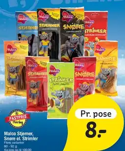 Fakta Tyskland Malaco Stjerner, Snøre el. Strimler tilbud