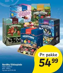 Fakta Tyskland Nordthy Slikkepinde tilbud