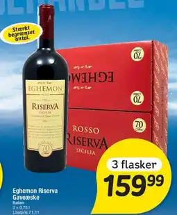 Fakta Tyskland Eghemon Riserva Gaveæske tilbud