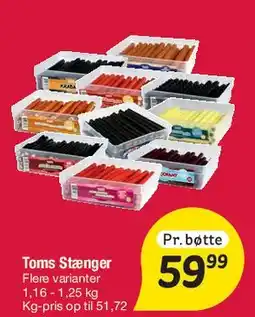 Fakta Tyskland Toms Stænger tilbud