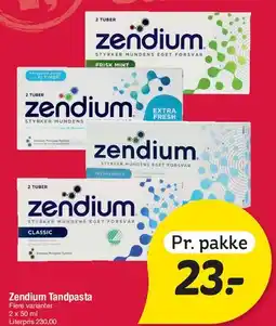 Fakta Tyskland Zendium Tandpasta tilbud