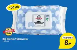 Fakta Tyskland 365 Minirisk Vådservietter tilbud