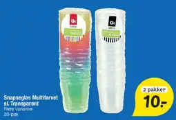 Fakta Tyskland Snapseglas (Multifarvet / Transparent) tilbud