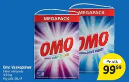 Fakta Tyskland Omo Vaskepulver Megapack tilbud