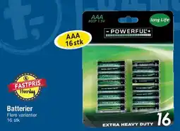 Fakta Tyskland Batterier (AAA / AA) tilbud