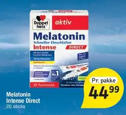 Fakta Tyskland Melatonin Intense Direct tilbud