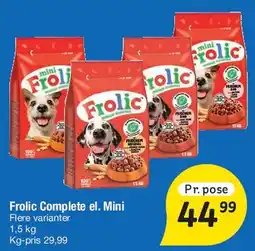 Fakta Tyskland Frolic Complete el. Mini tilbud