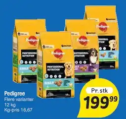 Fakta Tyskland Pedigree (store poser) tilbud