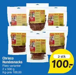 Fakta Tyskland Chrisco Hundesnacks tilbud