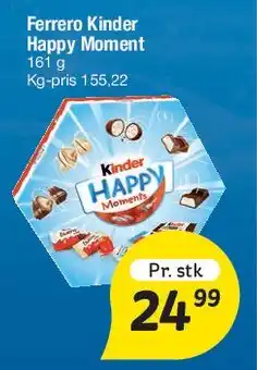 Fakta Tyskland Ferrero Kinder Happy Moment tilbud