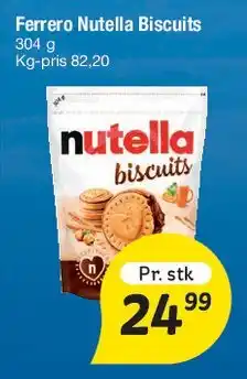 Fakta Tyskland Ferrero Nutella Biscuits tilbud