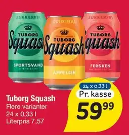 Fakta Tyskland Tuborg Squash tilbud