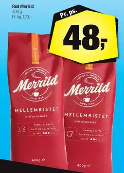 Calle Merrild (rød) tilbud