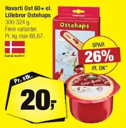 Calle Havarti ost 60+ / Ostchaps tilbud
