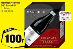 Calle Manfredi Piemonte Rosso BIB tilbud