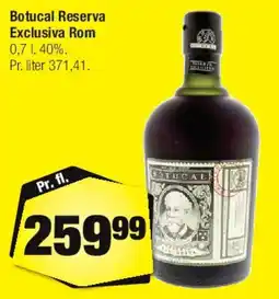 Calle Botucal Reserva Exclusiva tilbud