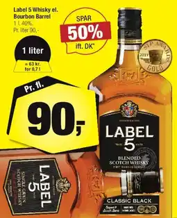 Calle Label 5 Blended Scotch Whisky tilbud