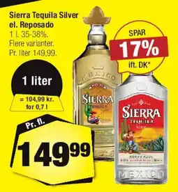 Calle Sierra Tequila (Silver / Reposado) tilbud