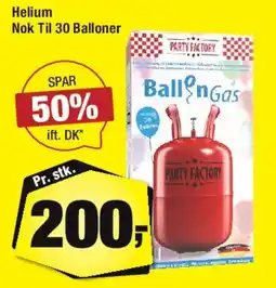 Calle Helium (nok til 30 balloner) tilbud