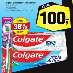 Calle Colgate Tandpasta / Tandbørste tilbud