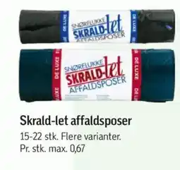 Føtex Skrald-let affaldsposer tilbud