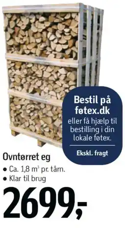 Føtex Ovntørret eg tilbud