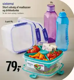 Føtex Sistema Stort udvalg af madkasser og drikkedunke tilbud