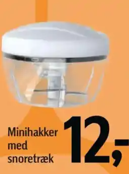 Føtex Minihakker med snoretræk tilbud