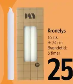 Føtex Kronelys tilbud