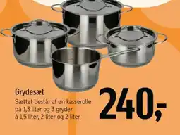 Føtex Grydesæt tilbud