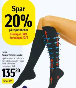 Føtex F.eks. Kompressionssokker tilbud