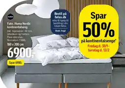 Føtex F.eks. Huma Nordic kontinentalseng tilbud